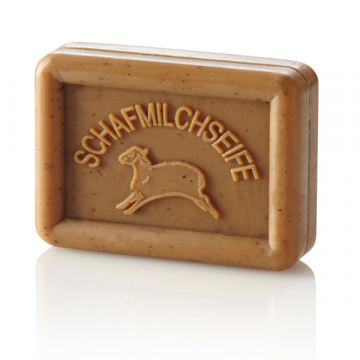 Ovis Schafmilchseife eckig • Sandelholz, 100 g