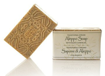 Aleppo Olivenölseife mit Schwarkümmelöl, 100 g