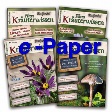 Kräuterwissen Abo (ePaper): 4 Ausgaben Altes Kräuterwissen