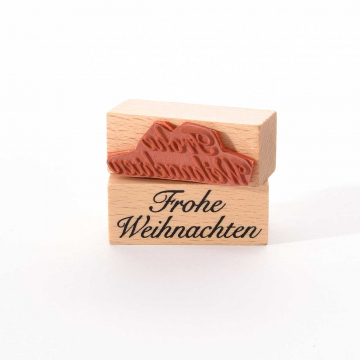 Motivstempel Frohe Weihnachten