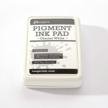 Stempelkissen Ranger Pigment Ink - Glacier White · Gletscherweiß