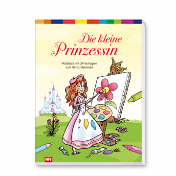 Die kleine Prinzessin - Malblock