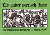 Ein gutter nerrisch Tantz Bd.1, Martina Sirtl