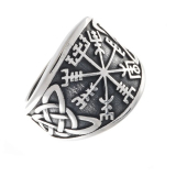 Edelstahlring Vegvisir, 60